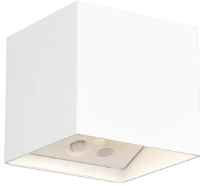 LED nástenné vonkajšie svietidlo so senzorom pohybu na USB (výška 10 cm) Genie – Trio