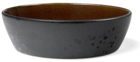Čierna/jantárová kameninová miska Gastro Black/Amber – Bitz