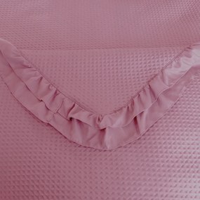 Prehoz na posteľ MONTEGO, ružový Rozmer: 170 x 210 cm