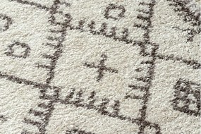 Dywany Łuszczów Kusový koberec Berber Tanger B5940 cream and brown - 160x220 cm