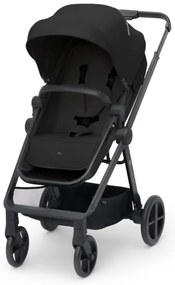 KINDERKRAFT -Kombinovaný kočík 3v1 NEWLY Classic black  + autosedačka MINK PRO