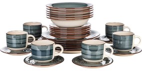 Banquet 30-dielna jedálenská súprava Spiral ​Blue