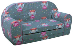 Detská rozkladacia MINI pohovka VÍLA