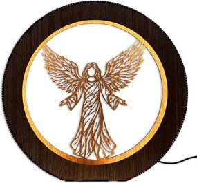 LED lampa Anjel svetla – Moderná dekorácia s podsvietením | RAFAELL: HDF - Dub Sonoma 20 cm 4776-115024 LED0595