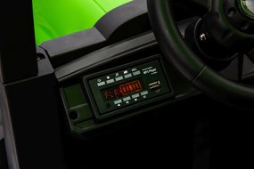 LEAN CARS Elektrický traktor A011 24V, zelený