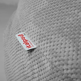 Sedací vak Dot svetlosivý