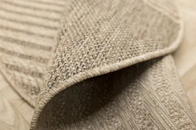 Koberec Patio 5029/178 béžový / hnedý kruh