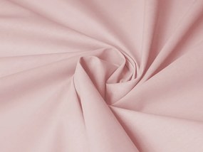 Biante Bavlnené jednofarebné posteľné obliečky Torino TON-005 Svetlo ružové Dvojlôžko francúzske 200x200 a 2ks 70x90 cm