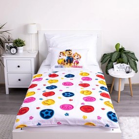 Bavlnené detské obliečky do postieľky 100x135 cm Paw Patrol – Jerry Fabrics