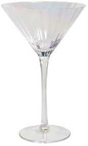 Sada 4 pohárov na martini 220 ml MORGANITE Beliani