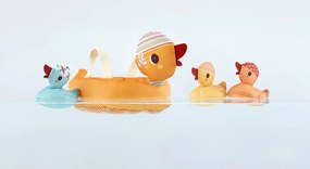 Lilliputiens - plávajúca hračka - mama kačka a kačičky