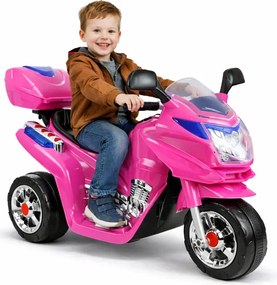 LEAN CARS Nabíjací motocykel HC8051 Pink