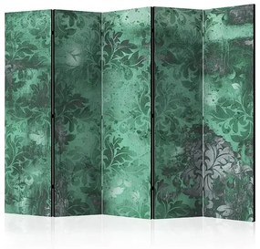 Paraván - Emerald Memory II [Room Dividers] Veľkosť: 225x172, Verzia: Obojstranný