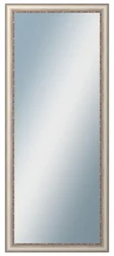 DANTIK - Zrkadlo v rámu, rozmer s rámom 50x120 cm z lišty PROVENCE biela (2652)