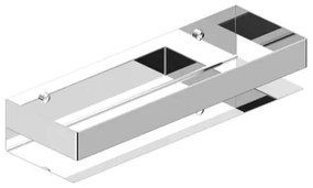 Polička SAT nehrdzavejúca oceľ SATDPOL3012NRZ, 1 ks