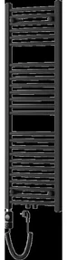 Mexen Ares elektrický radiátor 1200 x 400 mm, 600 W, čierny - W102-1200-400-2600-70