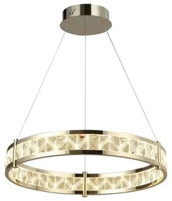 LED Stmievateľný luster na lanku ENRIQUE LED/40W/230V 3000-6000K +diaľkové ovládanie