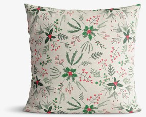 Goldea dekoračná obliečka na vankúš valencia - lesné vetvičky 45 x 45 cm