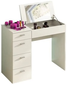 Tempo Kondela Toaletný stolík, toaletka, biela, BELINA