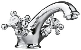 Stojančeková umývadlová batéria v lesklej striebornej farbe Antea – Sapho