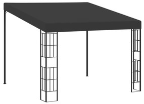 Nástenný altánok antarcitový 3x3 m látkový 47990