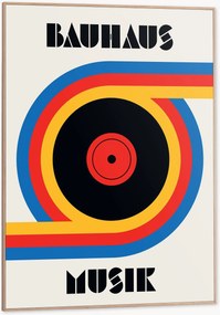 Nástenná dekorácia v ráme Bauhaus