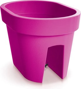 Kvetináč Lofly Railing fuchsiový