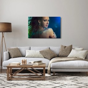 Obraz - Pohľad mladej ženy (90x60 cm)