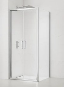Sprchový kút obdélník 100x80 cm SAT TEX SIKOTEXL80STENA100