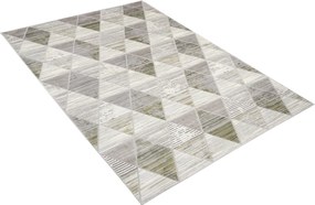 TA Koberec E460A SVETLO SIVÁ/TMAVOZELENÁ ASTHANE Rozmer: 80x150 cm