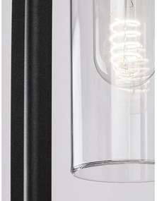 Rabalux 77085 - Vonkajšie nástenné svietidlo ZERNEST 1xE27/15W/230V IP54 čierna