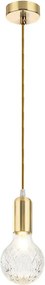 Toolight - závesná lampa Retro Gold G9 APP649-1CP, zlatá, OSW-08160