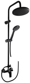 Sprchový systém RAV SLEZÁK Colorado so sprchovacím setom čierna matná CO182.0/7-43CMAT