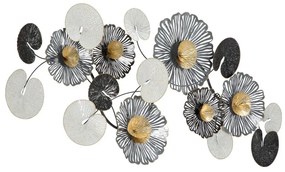 Nástenná kovová dekorácia Mauro Ferretti Troby, 143 × 64cm