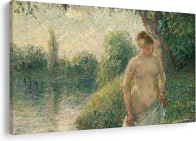 Obraz - Camille Pissarro, The Bather, reprodukcia (90x60 cm)