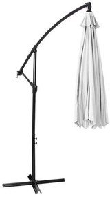 Záhradný slnečník 300 cm SPRINGOS GU0027 – sivý