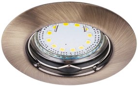 Rabalux LED zápustné bodové svietidlo Lite 3x3W | 720lm | 3000K | IP40 - set 3 svietidiel, bronz