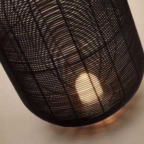 Vonkajšia lampa ranelasa 55 cm čierna MUZZA