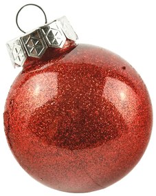 DECOLED Súprava ozdôb, d. 6 cm, červená