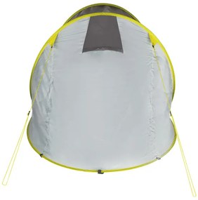 Rocktrail Pop-up kempingový stan pre 2 osoby (sivá/žltá)  (100361491)