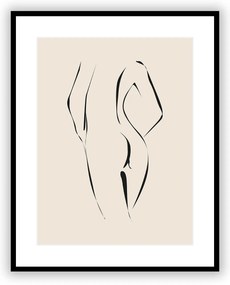 Obraz Nude Line III 40x 50 cm