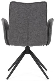 Autronic BONTEC Jedálenská stolička, sivá, látka, DCH-D1328 GREY2 Farba: Šedá