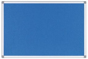Textilná nástenka, modrá, 1200 x 900 mm