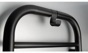 Deante Silia, kúpeľňový radiátor 500x1570 mm, 586W, čierna matná, DEA-AGI_NG51