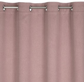 ZATEMŇOVACÍ ZÁVES NA KRÚŽKOCH AMARO 140X250 CM TMAVORUŽOVÁ