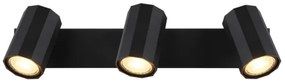 Globo 57918-3B - Bodové svietidlo JAMES 3xGU10/25W/230V čierna