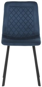 Autronic BONTEC Jedálenská stolička, modrá, zamatová látka, DCL-973 BLUE4 Farba: Zelená