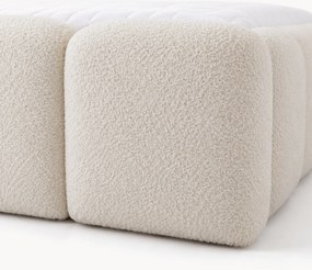 Posteľ s úložným priestorom Tesia 160x200 - béžové buklé Quelle 03