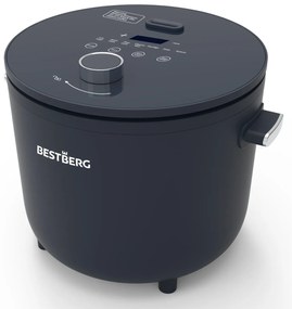 BestBerg BBRC-100 ryžovar s nízkym obsahom sacharidov / 2 l / 400 W / čierny