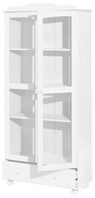 IDEA nábytok Vitrína 8050 biely lak
